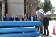 بازدید اعضای هیئت‌مدیره پاکسان از روند اجرای طرح نوسازی پلنت سولفوناسیون