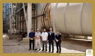بازدید مدیر بانک صنعت و معدن خوزستان از نیروگاه ۵۰۰ مگاواتی بهبهان