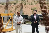بازدید مدیرعامل و اعضای هیئت ‌مدیره شرکت سرمایه‌گذاری مسکن جنوب از پروژه شار صدرا