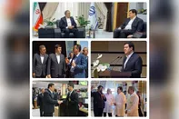 دیدار مدیرعامل بانک ملت با استاندار خراسان جنوبی و بازدید از چند شرکت تولیدی و شعب بانک در استان
